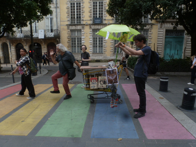 déambulaion en centre ville