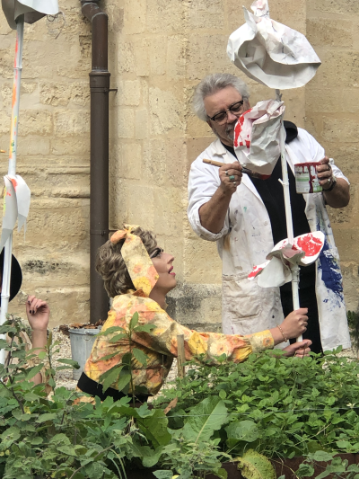 peinture de la performance