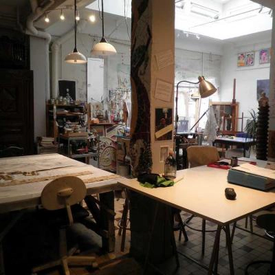 Espace et materiel pour l'atelier d'expression Bordeaux