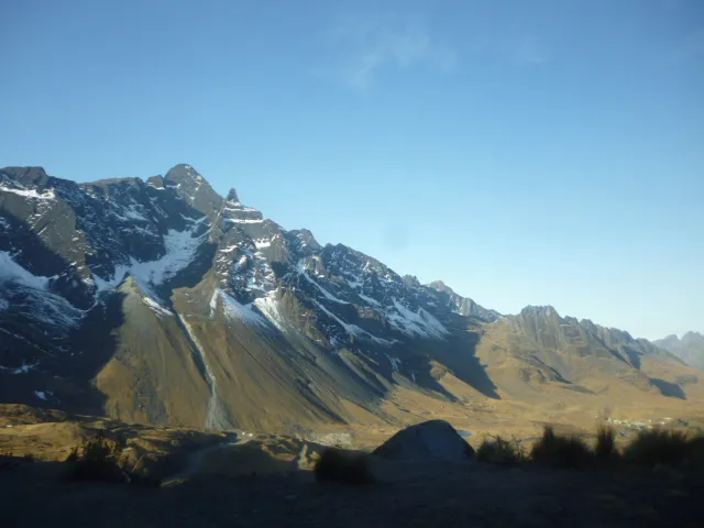 Photo d'une montagne