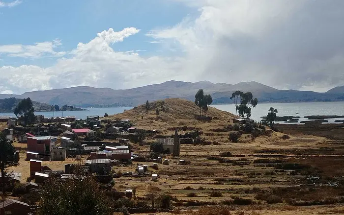 Vue d'une Coline en Bolivie